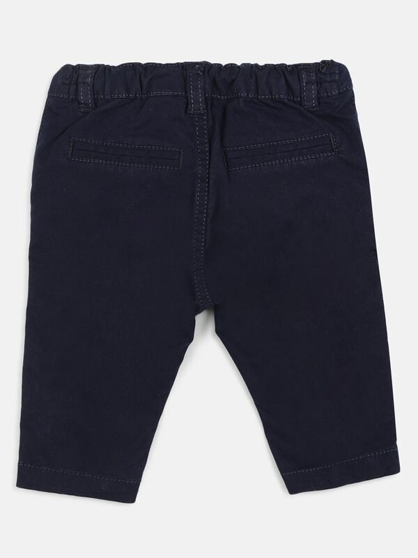 Twill Long Trousers -Navy image number 1